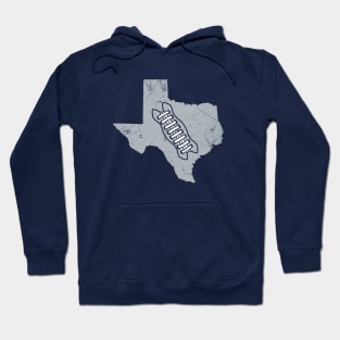 Texas Football, Retro - Navy Hoodie